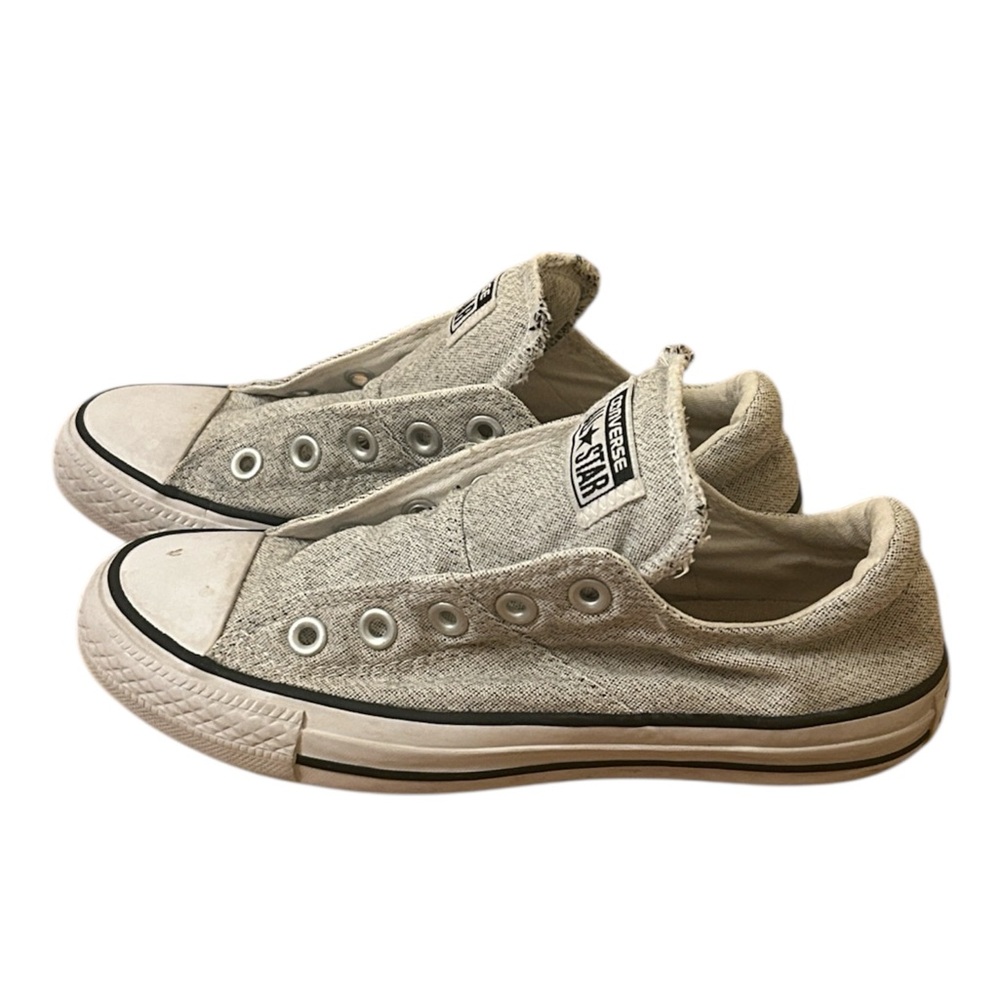 Converse All Star Low Gray Size 6 Without Laces 549700F